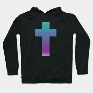 Rainbow cross Hoodie